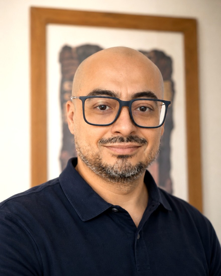 Felipe Campos Camargo, psicólogo clínico, retrato